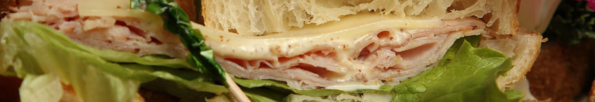 Eating Sandwich Cafe Bakery at La Bou Bakery & Cafe restaurant in Carmichael, CA.